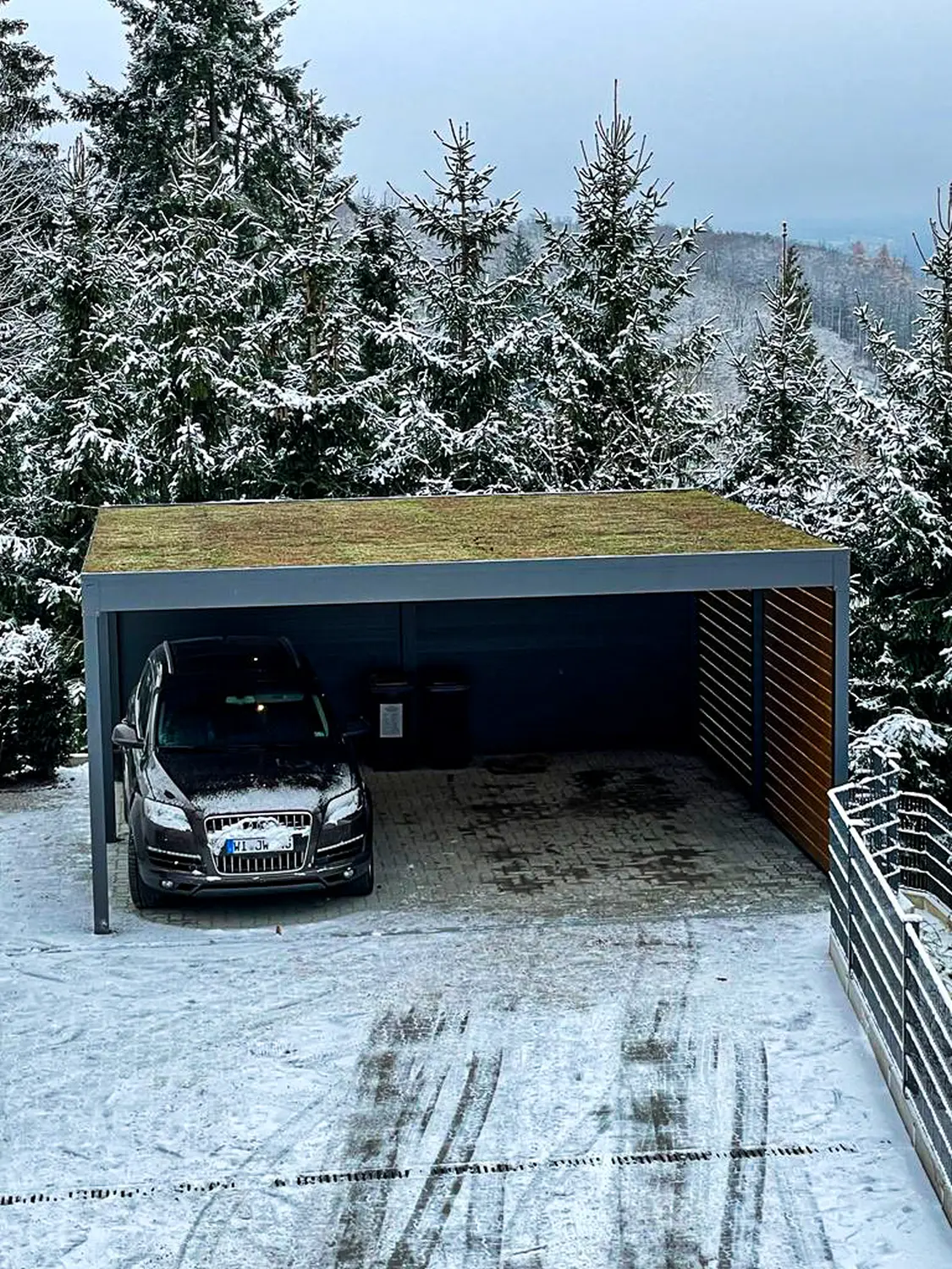 CARPORTS Flachdachcarport C600+/C600